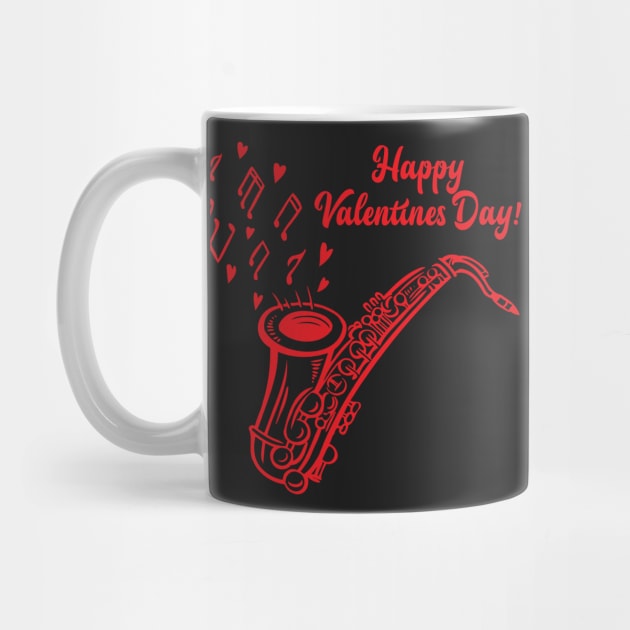 Happy Valentines Day Saxophone Music by RadStar